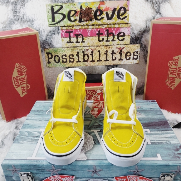 Vans Cyber Yellow Sk8-HI - Picture 10 of 14